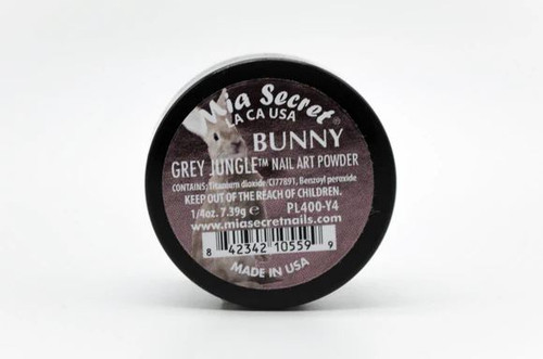MIA SECRET GREY JUNGLE - BUNNY NAIL ART POWDER PL400-Y4