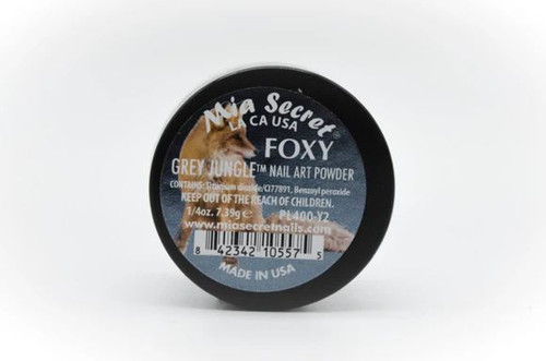 MIA SECRET GREY JUNGLE - FOXY NAIL ART POWDER PL400-Y2