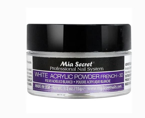 MIA SECRET WHITE ACRYLIC POWDER PL410-W