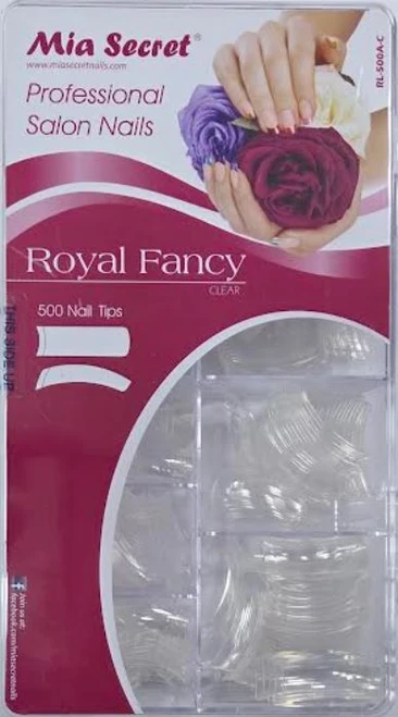 MIA SECRET TIPS ROYAL LARGE CLEAR 500 TIPS