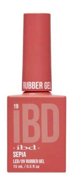 IBD RUBBER GEL SEPIA .5OZ