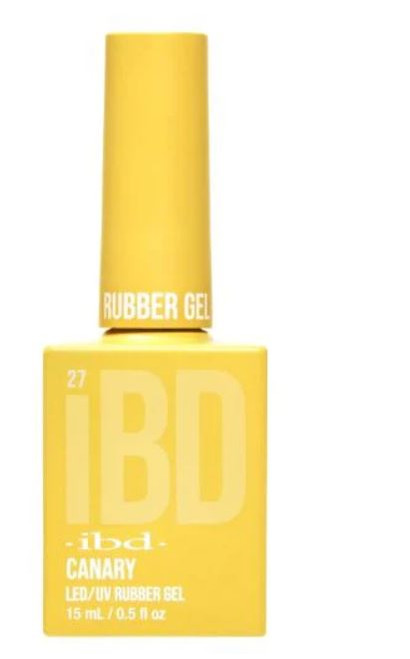 IBD RUBBER GEL CANARY .5OZ