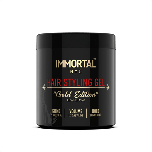 IMMORTAL GOLD EDITION STYLING HAIR GEL 500ML