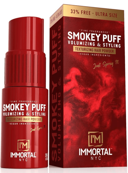 IMMORTAL NYC SMOKEY PUFF VOLUMIZING & & STYLING POWDER WAX RED 20GR