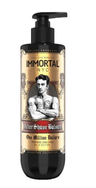 IMMORTAL NYC AFTERSHAVE BALSAM ONE MILLION DOLLARS 500ML