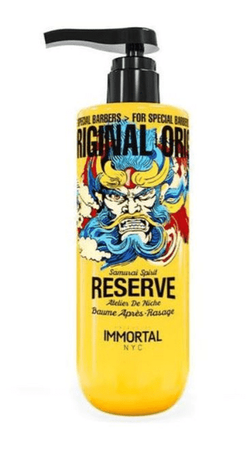 IMMORTAL ORIGINAL RESERVE SAMURAI AFTERSHAVE BALSAM 500ML
