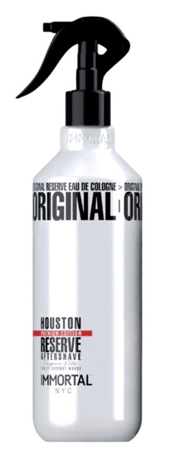 IMMORTAL NYC ORIGINAL RESERVE EAU DE  AFTERSHAVE COLOGNE HOUSTON 400ML