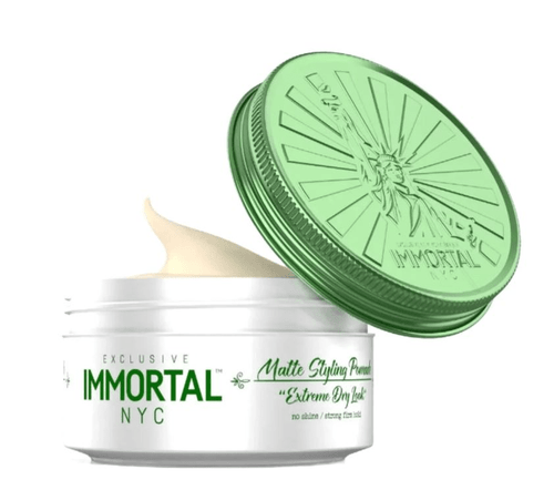 IMMORTAL NYC EXTREME DRY LOOK MATTE STYLING POMADE 150ML