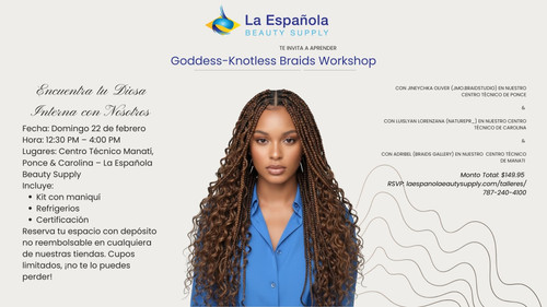 Goddess-Knotless Braids Workshop