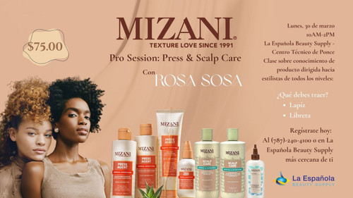 TALLER MIZANI PRO SECCION PRESS AGENT AND SCALP CARE