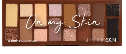COLORINA SECOND SKIN SHADOW PALLETTE NUDE KIT16