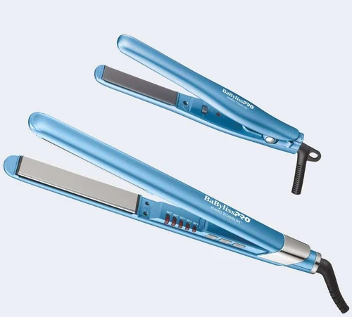 BABYLISS NANO TITANIUM COMBO PLANCHA 1" & MINI 3/4