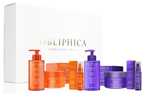 OBLIPHICA SEABERRY VOLUME & BODY + SMOOTH & SLEEK KIT6
