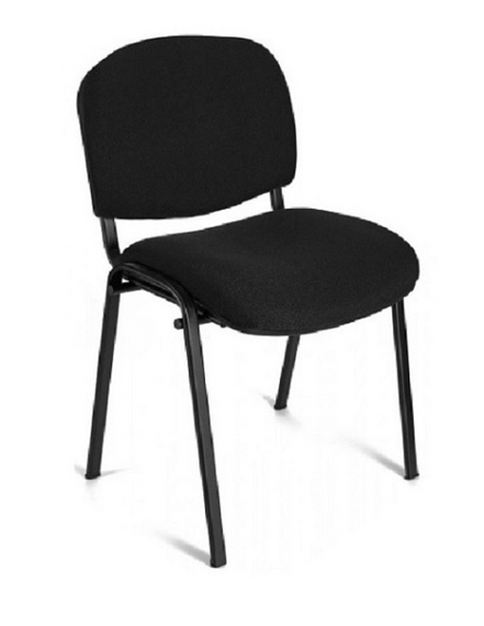 SILLA DE ESPERA ELEGANTE NEGRO