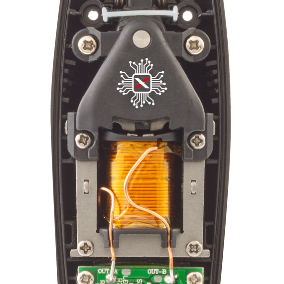 GAMMA+ X-EVO MAGNETIC TRIMMER . EL MOTOR ALCANZA 10,000 GOLPES POR MINUTO. TIEMPO DE FUNCIONAMIENTO INALÁMBRICO DE 120 MINUTOS Y CARGA MINI USB.