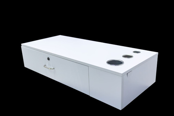 ESTACION #6013 GABINETE WHITE