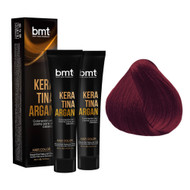 BMT TINTE KERATINA ARGAN 
RUBIO MEDIANO ROJO VIOLETA 7.62