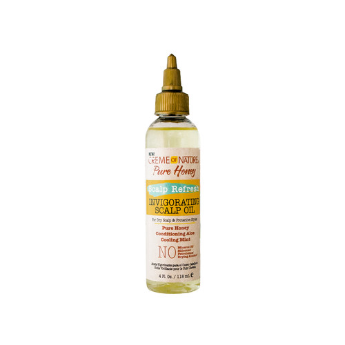 CREAME OF NATURE PURE HONEY SCALP REFRESH IVIGORATING SCALP OIL FOR DRY