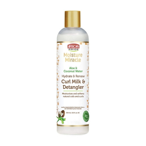 AFRICAN PRIDE MOISTURE MIRACLE CURL MILK & DETANGLER La Española