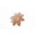 925 Sterling Silver Flower Ring, Rose Gold-Plated, 35mm, Adjustable, Nickel-Free, Anti-Tarnish, Made in Italy, SIWF signature flower-fist design