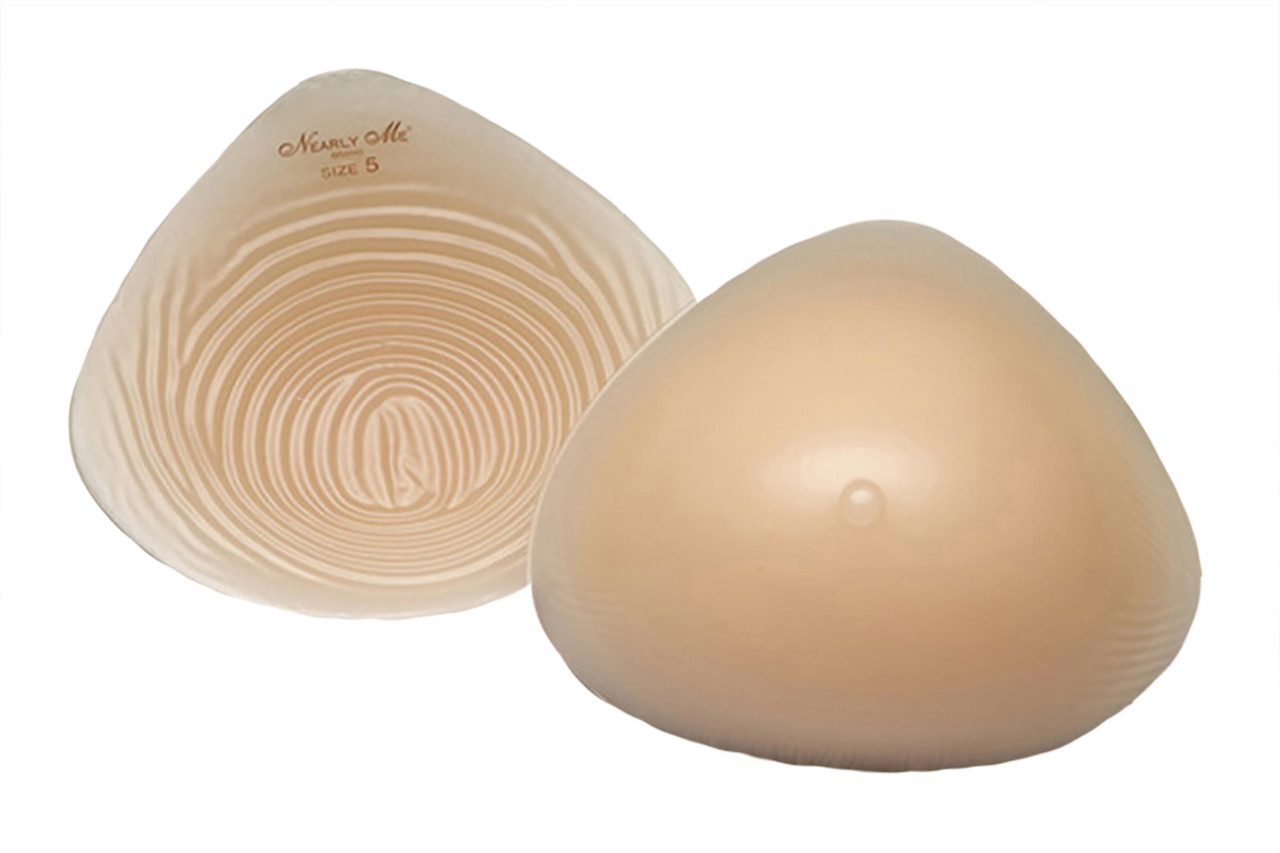  Water/pear Shape Soft Full Silicone Breast Form Cross