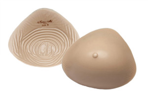 Nearly Me Mastectomy Breast Form Prosthesis with Nipple | Lightweight Semi Full Triangle Silicone #385 Nearly Me Mastectomy Breast Form Prosthesis with Nipple | Lightweight Semi Full Triangle Silicone #385