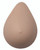 Nearly Me Mastectomy Breast Form Prosthesis with Nipple | Lightweight Semi Tapered Triangle Silicone #775