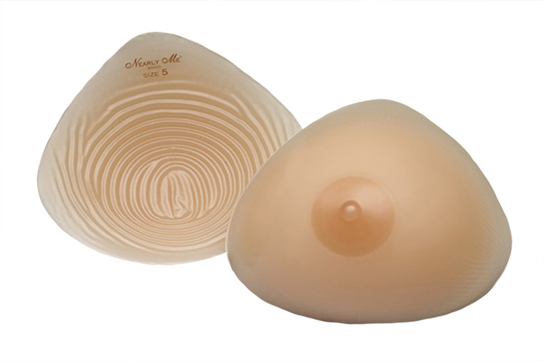 So Soft Standard Weight Semi-Full Triangle Silicone Mastectomy Breast Form #390