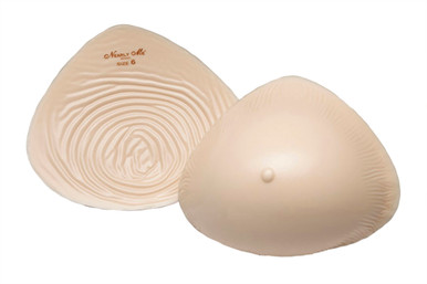 Extra Lightweight Semi-Full Triangle Silicone Mastectomy Breast Form #395