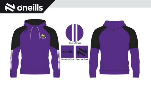 Kinross RFC Leisurewear Oslo Fleece Pullover Hoodie (Adults)