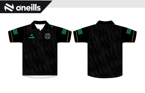 Glenullin Black 100 Year Anniversary Polo Shirt (Adults)