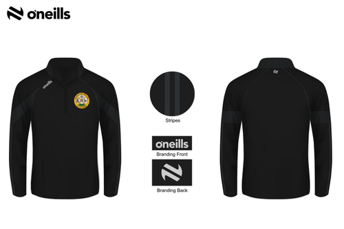 Clogher GAC Tour Brushed Half Zip Top (Kids)