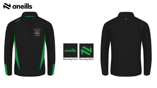 West Belfast Coolers Jenson Brushed Half Zip Top (Adults)