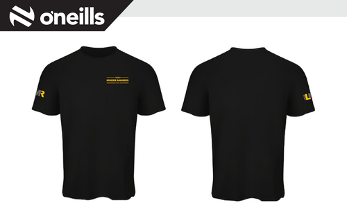 Leigh Miners Rangers LMR Leisure TShirt – Yellow Detail (Adults)