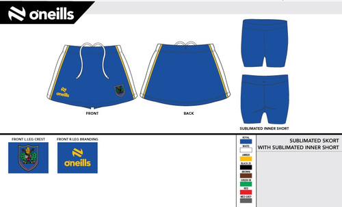 St. Eoghans Primary School Team Skort (Kids)