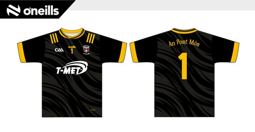 O'Neills GFC An Port Mor Team Black Jersey (Kids)