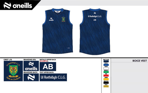 Collegeland ORahillys GAC Team Vest (Kids)