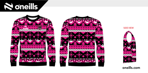 Ince Rose Bridge ARLFC Pantheresses Sublimated Christmas Jumper (Adults)