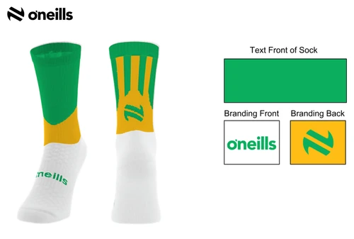 Pearses GAC Belfast Ion Midi Socks (Kids)