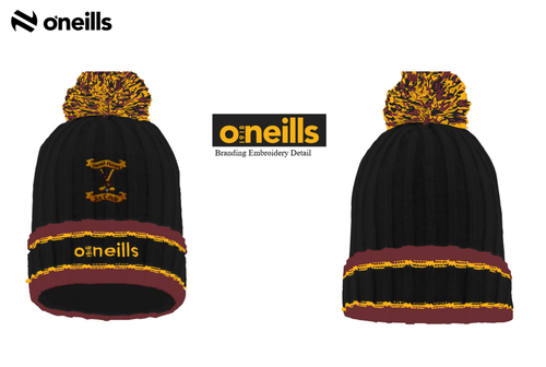 St. Patricks Camogie Keady Darcy Knitted Bobble Hat (Kids)