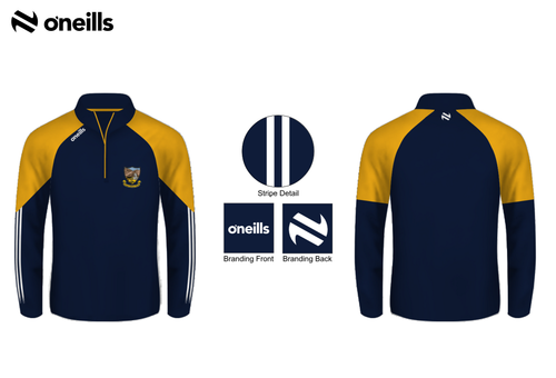 Clonduff Oslo Brushed Half Zip Top (Adults)