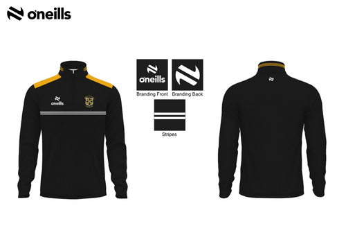 Moneymore Naples Brushed Half Zip Top (Adults)