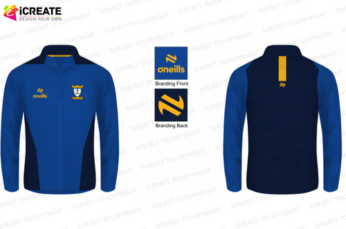 Keady Lamh Dhearg Hurling Club Galvas Brushed Full Zip Top (Kids)