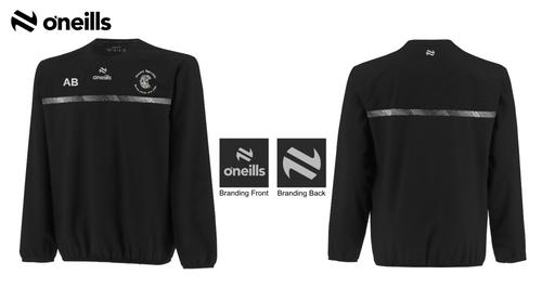 St. Brendas Camogie Black Tropical Windbreaker (Kids)