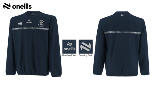 St. Brendas Camogie Navy Tropical Windbreaker (Kids)
