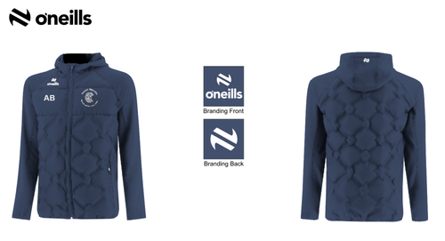 St. Brendas Camogie Navy Vortex Lightweight Padded Jacket (Adults)