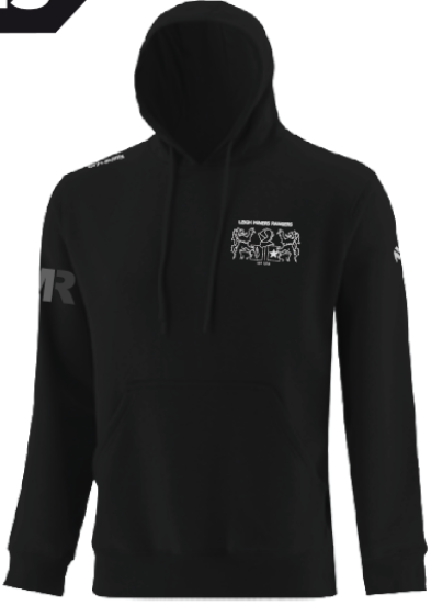Leigh Miners Rangers LMR Leisure Hoodie – Grey Detail (Kids)