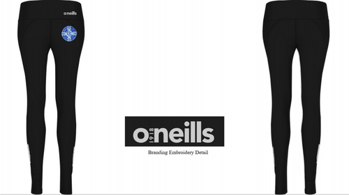 Clan na Gael CLG Lurgan Riley Full Length Leggings Black (Kids)