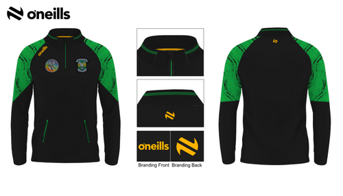 Glenullin Carvelle Squad Half Zip Top Camogie (Kids)