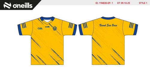 St. John Bosco Club Jersey GAA (Adults)